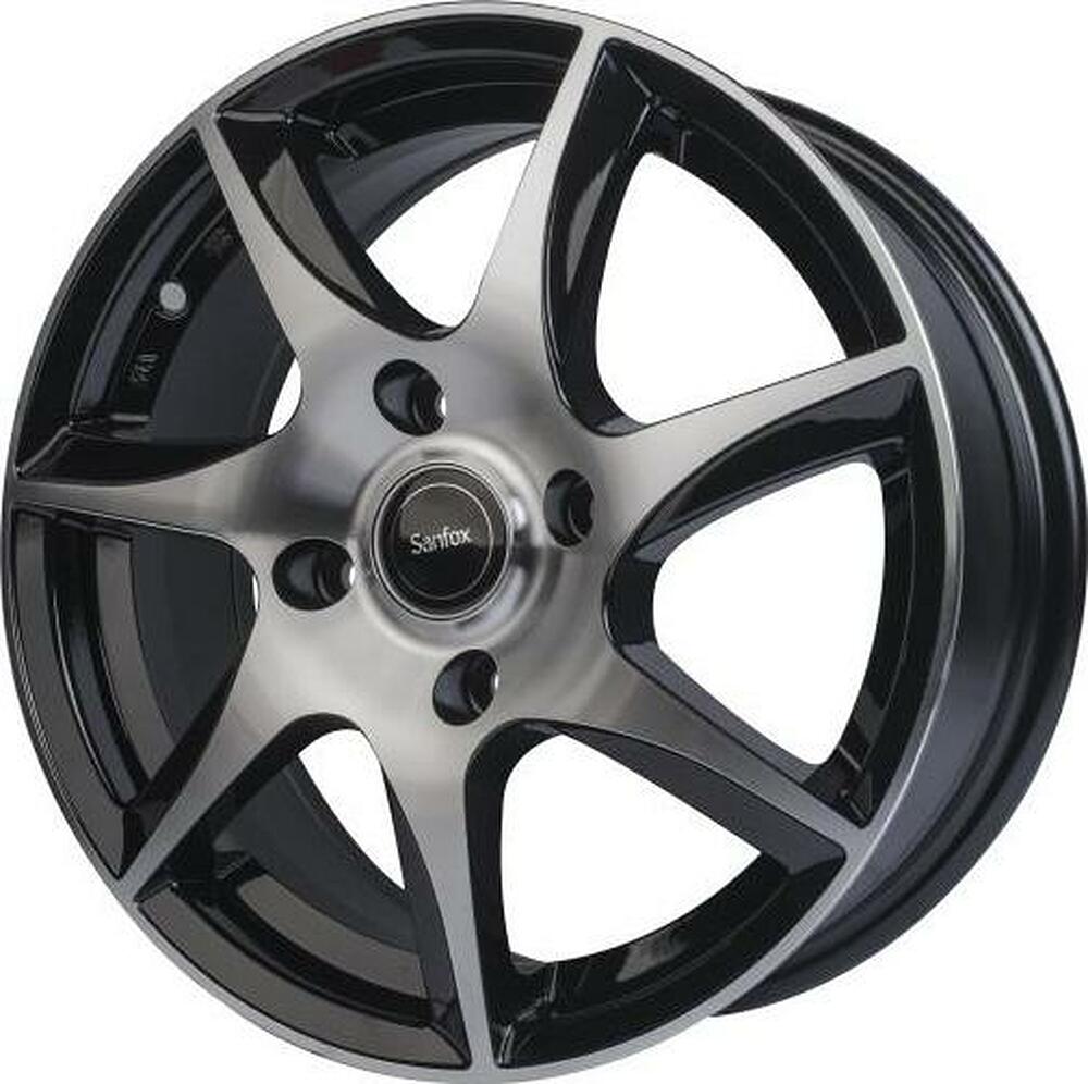 Sanfox SF1428 6x15 5x100 ET 40 Dia 57.1 BFP
