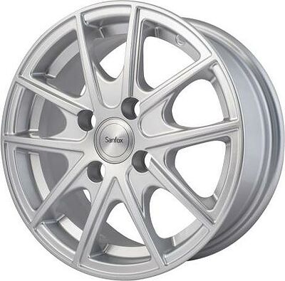 Sanfox SF2019 5.5x13 4x98 ET 29 Dia 58.6 silver