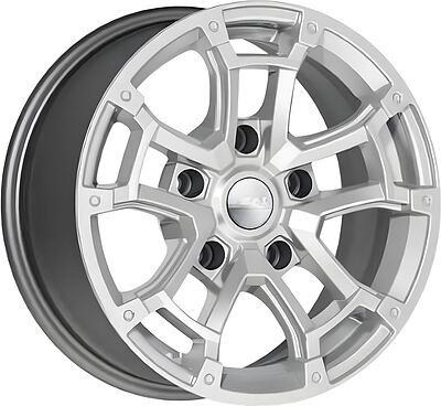Скад Барахас 7x16 5x139.7 ET 15 Dia 98.5 черный матовый