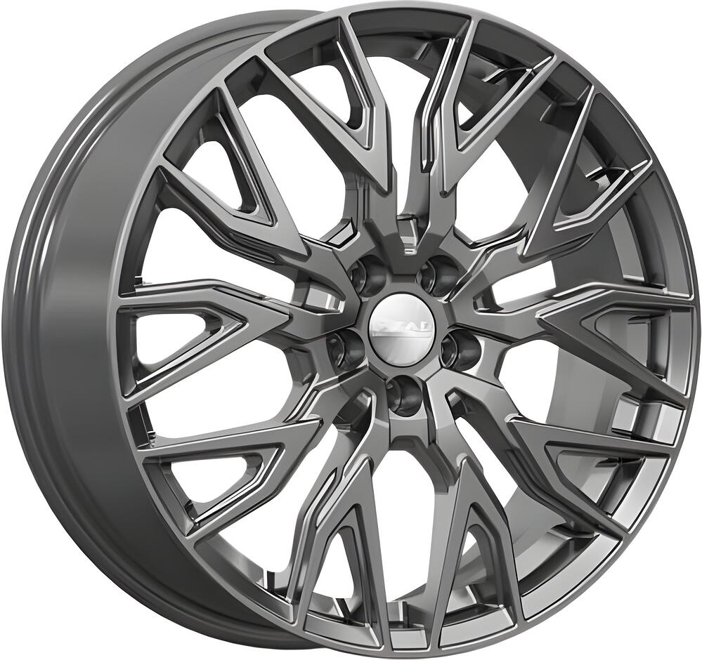 Скад Эльба 7x18 5x100 ET 28 Dia 57.1 графит