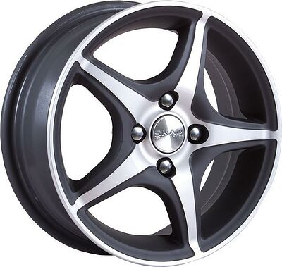 Скад Фортуна 5.5x14 4x100 ET 35 Dia 67.1 алмаз-матовый