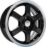 Скад Киото 6x15 4x100 ET 40 Dia 60.1 алмаз антрацит