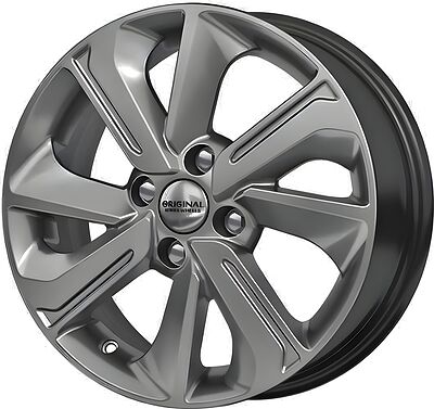 Скад KL-319 RIO II 6x15 4x100 ET 46 Dia 54.1 черный бархат