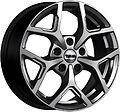 Скад KL-368 Mazda 3 6.5x16 5x114.3 ET 45 Dia 67.1 графит