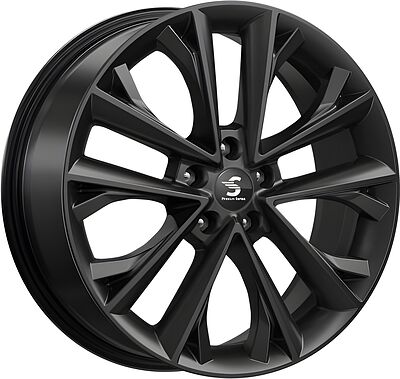 Скад КР012 FAW Bestune T55 7x18 5x114.3 ET 33 Dia 67.1 Fury Black