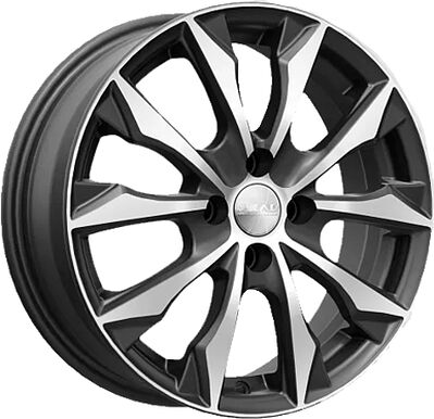 Скад Нагоя 6x16 4x100 ET 50 Dia 60.1 Алмаз бархат