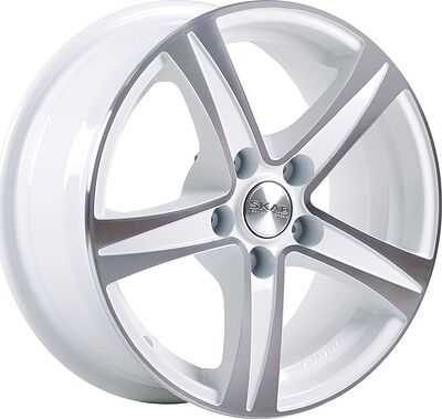 Скад Сакура 6.5x15 5x108 ET 40 Dia 58 алмаз-белый
