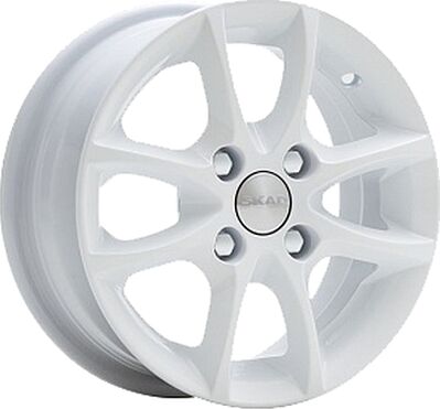 Скад Спайдер 5.5x13 4x100 ET 35 Dia 67.1 алмаз-белый