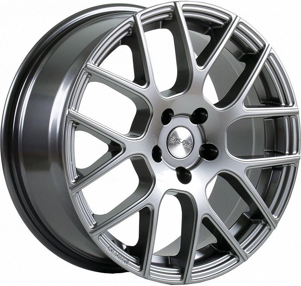Скад Stiletto 8x18 5x114.3 ET 40 Dia 67.1 грей