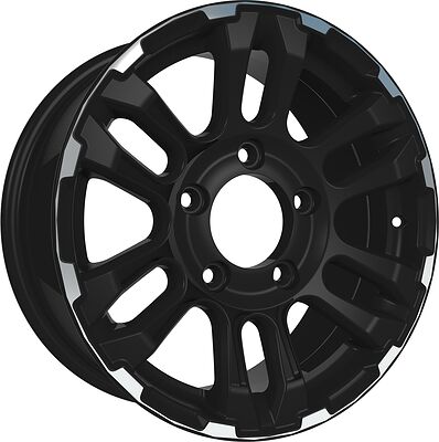Скад Тайга 7x16 5x139.7 ET 40 Dia 98.6 черный матовый