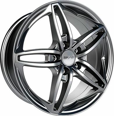 Скад Турин 7x17 5x108 ET 50 Dia 63.35 графит