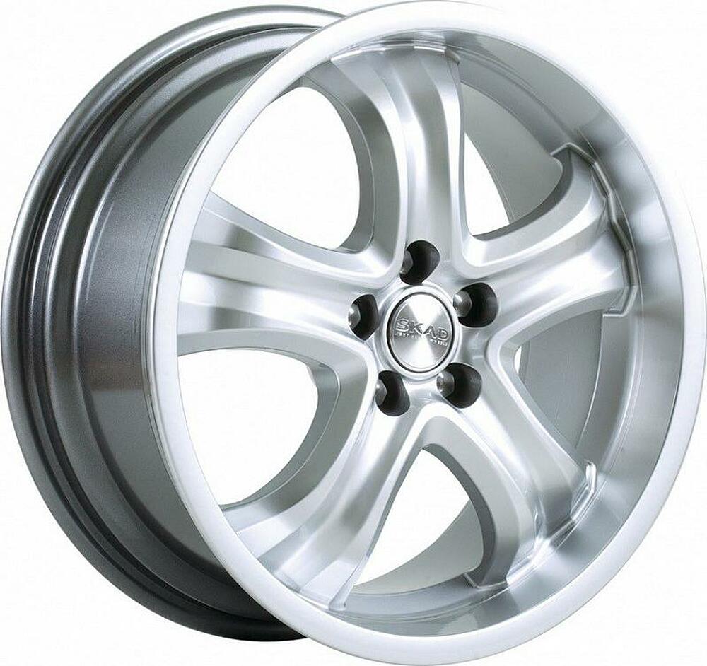 Скад Wolf 7.5x17 5x115 ET 40 Dia 70.2 грей