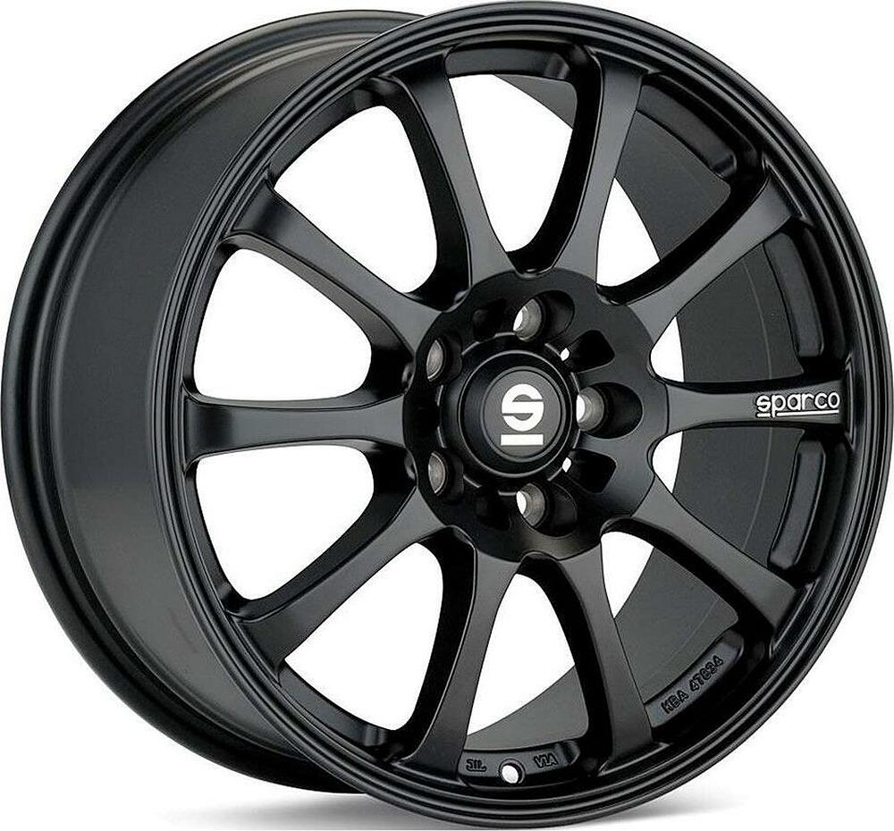 Sparco Drift 7x16 4x100 ET 37 Dia 68 MATT BLACK