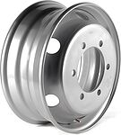SRW 1957 6x17.5 6x222.25 ET 127 Dia 164 Silver