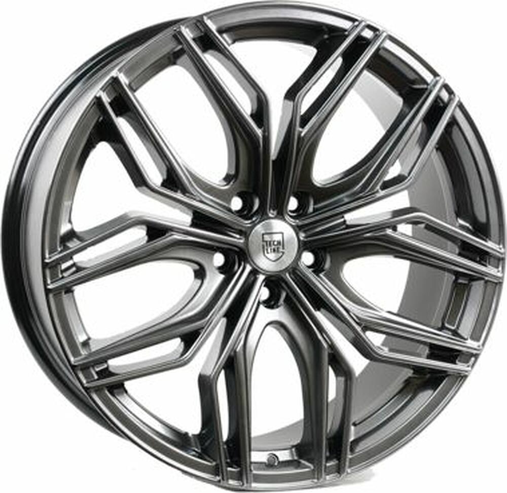 Tech Line TL205 8.5x20 5x108 ET 42 Dia 63.4 Platinum