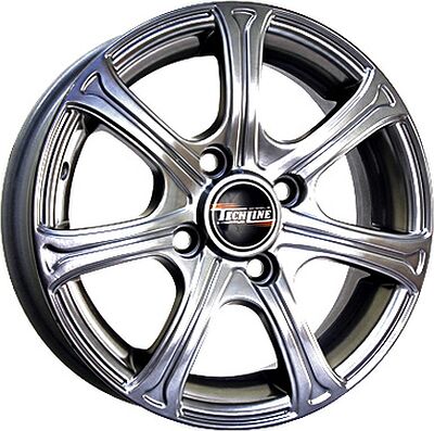 Tech Line TL306 5x13 4x100 ET 46 Dia 54.1 Chrome