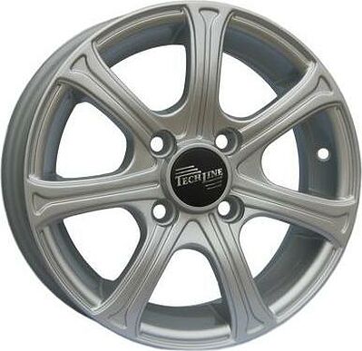 Tech Line TL306 5x13 4x98 ET 35 Dia 58.6 silver
