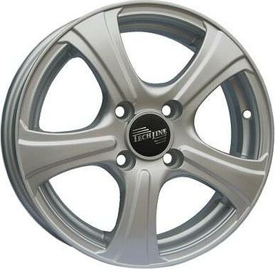 Tech Line TL405 5x14 4x98 ET 35 Dia 58 Silver