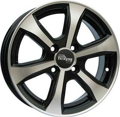 Tech Line TL408 5.5x14 4x100 ET 43 Dia 60.1 BD