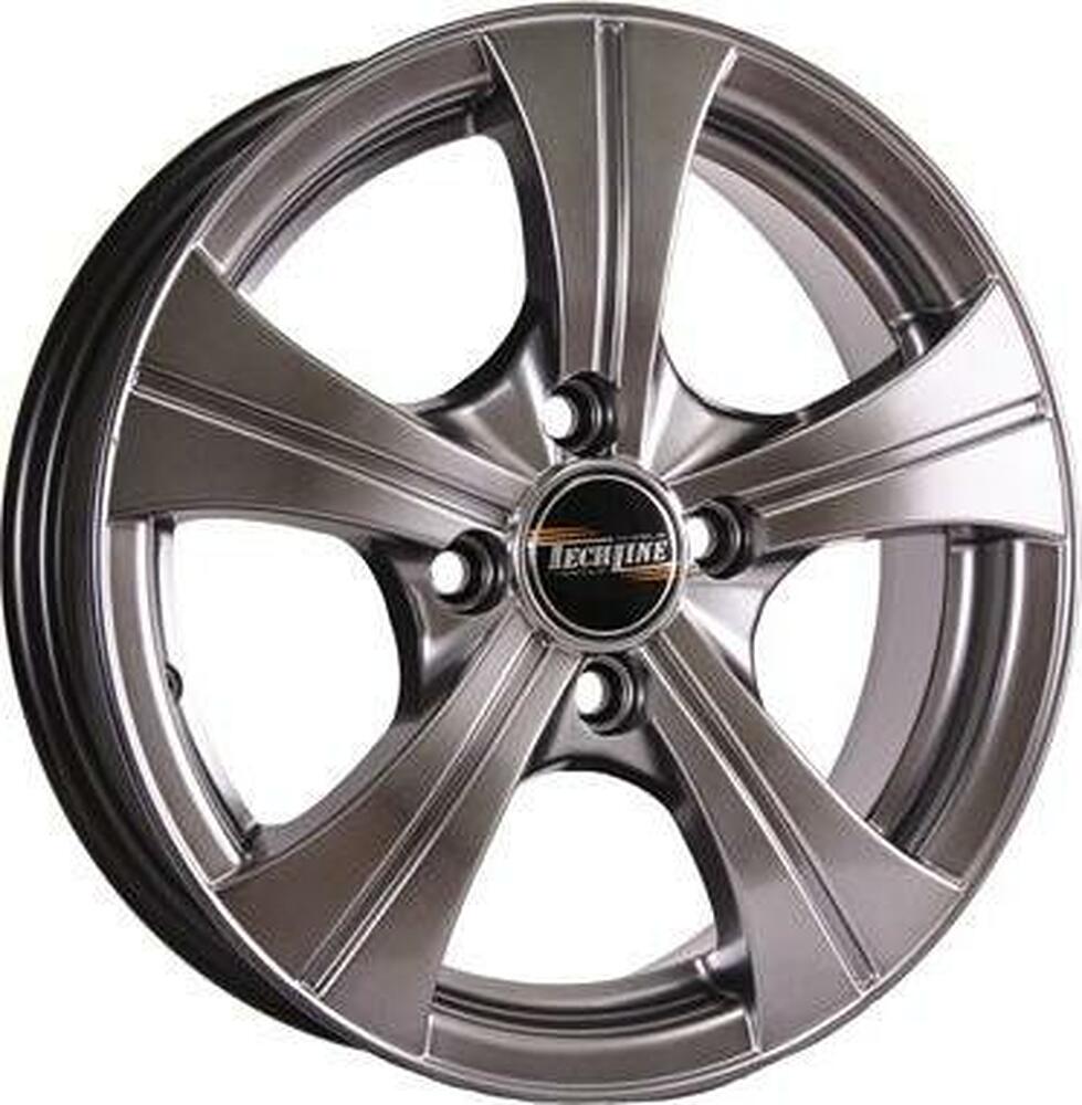 Tech Line TL410 5.5x14 4x100 ET 49 Dia 56.6 D