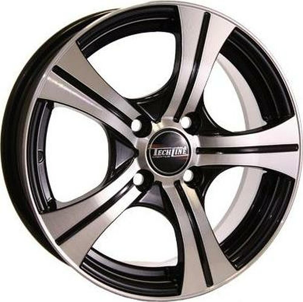 Tech Line TL410 5.5x14 4x100 ET 49 Dia 56.6 D