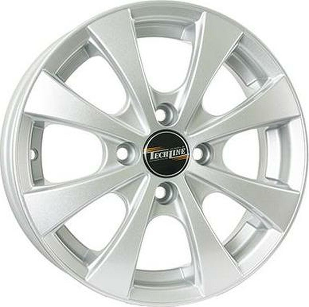 Tech Line TL411 4x11 4x100 ET 35 Dia 67.1 silver