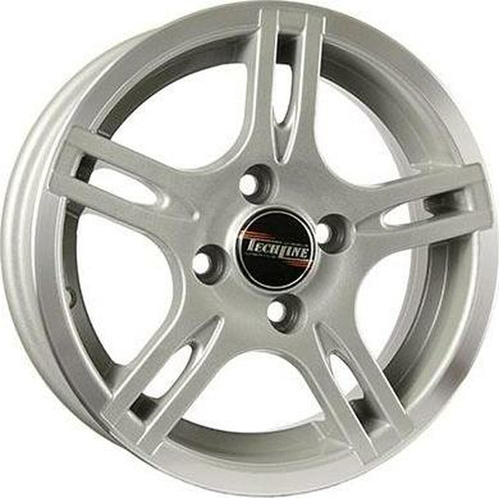 Tech Line TL419 5.5x14 4x100 ET 35 Dia 67.1 silver