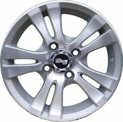 Tech Line TL422 5.5x14 4x100 ET 32 Dia 67.1 silver