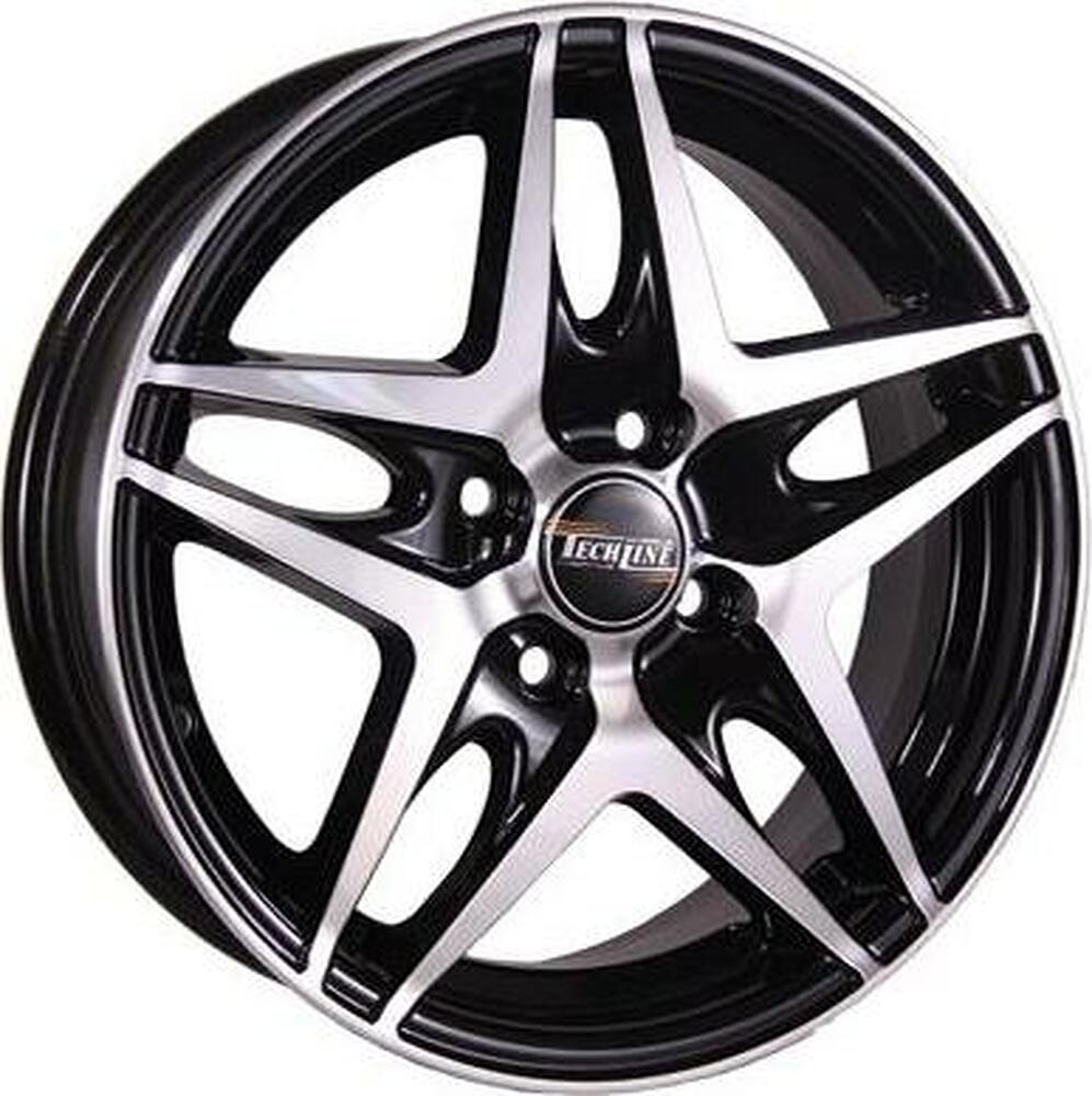 Tech Line TL430 5.5x14 4x100 ET 43 Dia 60.1 BD_R