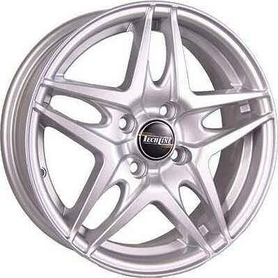 Tech Line TL430 5x14 4x100 ET 43 Dia 67 Silver