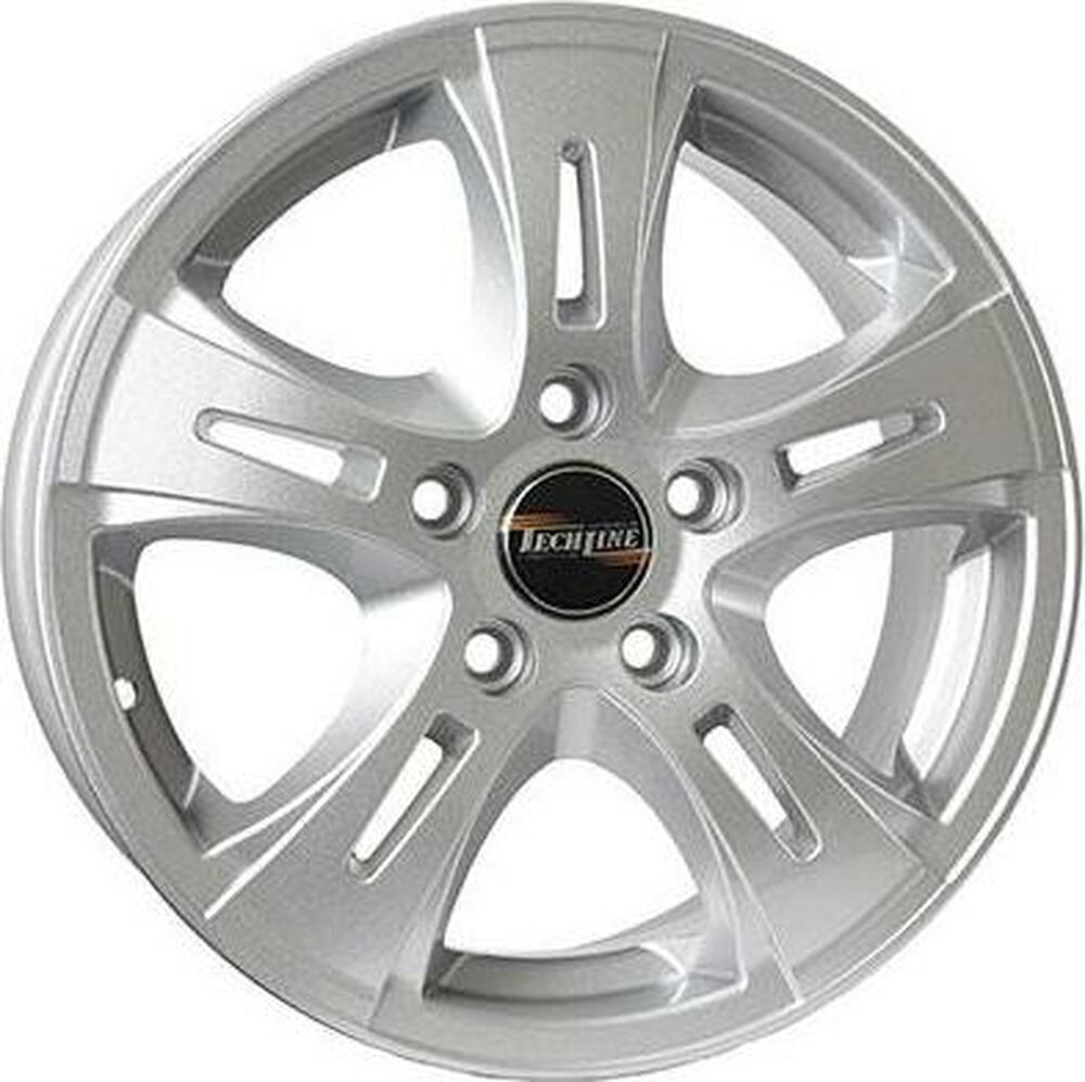Tech Line TL501 6.5x15 4x108 ET 52 Dia 63.4 silver