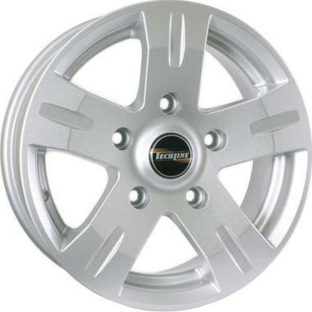 Tech Line TL510 6.5x15 5x139.7 ET 40 Dia 98 silver