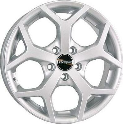 Tech Line TL511 6x15 5x108 ET 52 Dia 63 Silver