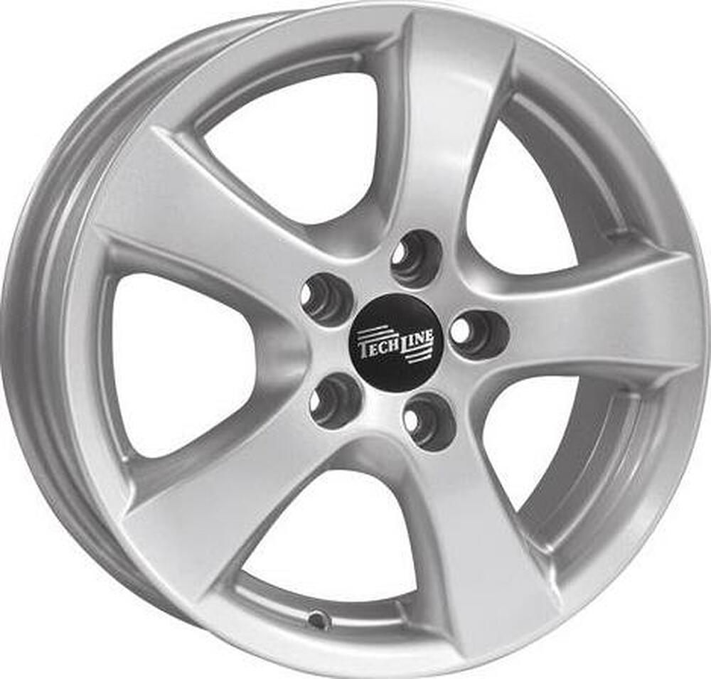 Tech Line TL516 6x15 5x100 ET 45 Dia 57.1 HB