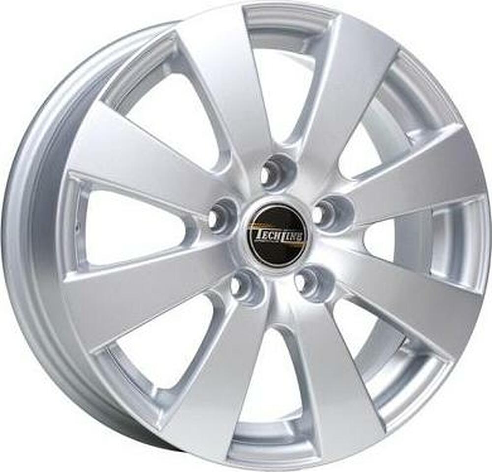 Tech Line TL518 6x15 5x114.3 ET 39 Dia 60.1 silver