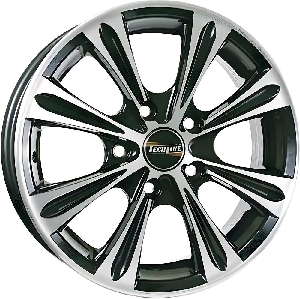 Tech Line TL523 6x15 4x100 ET 39 Dia 54.1 BD