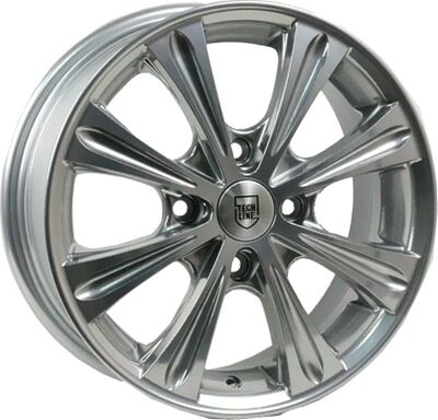Tech Line TL523 6x15 4x114.3 ET 45 Dia 56.6 HS
