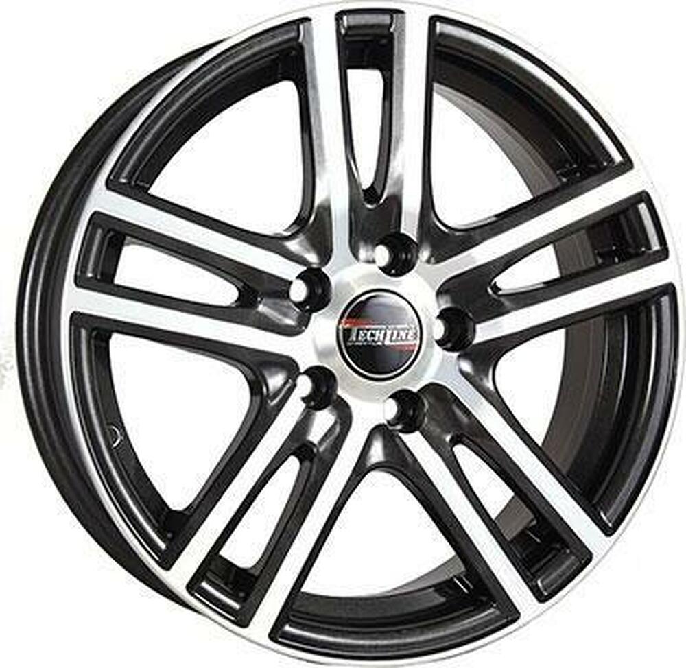 Tech Line TL529 6x15 4x100 ET 40 Dia 60.1 GRD