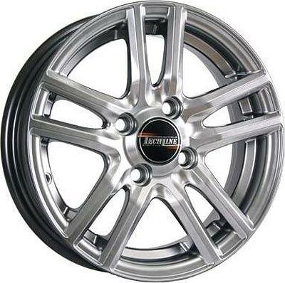 Tech Line TL529 6x15 5x100 ET 38 Dia 57.1 BL