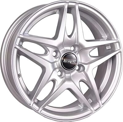 Tech Line TL530 6x15 4x100 ET 45 Dia 67.1 silver
