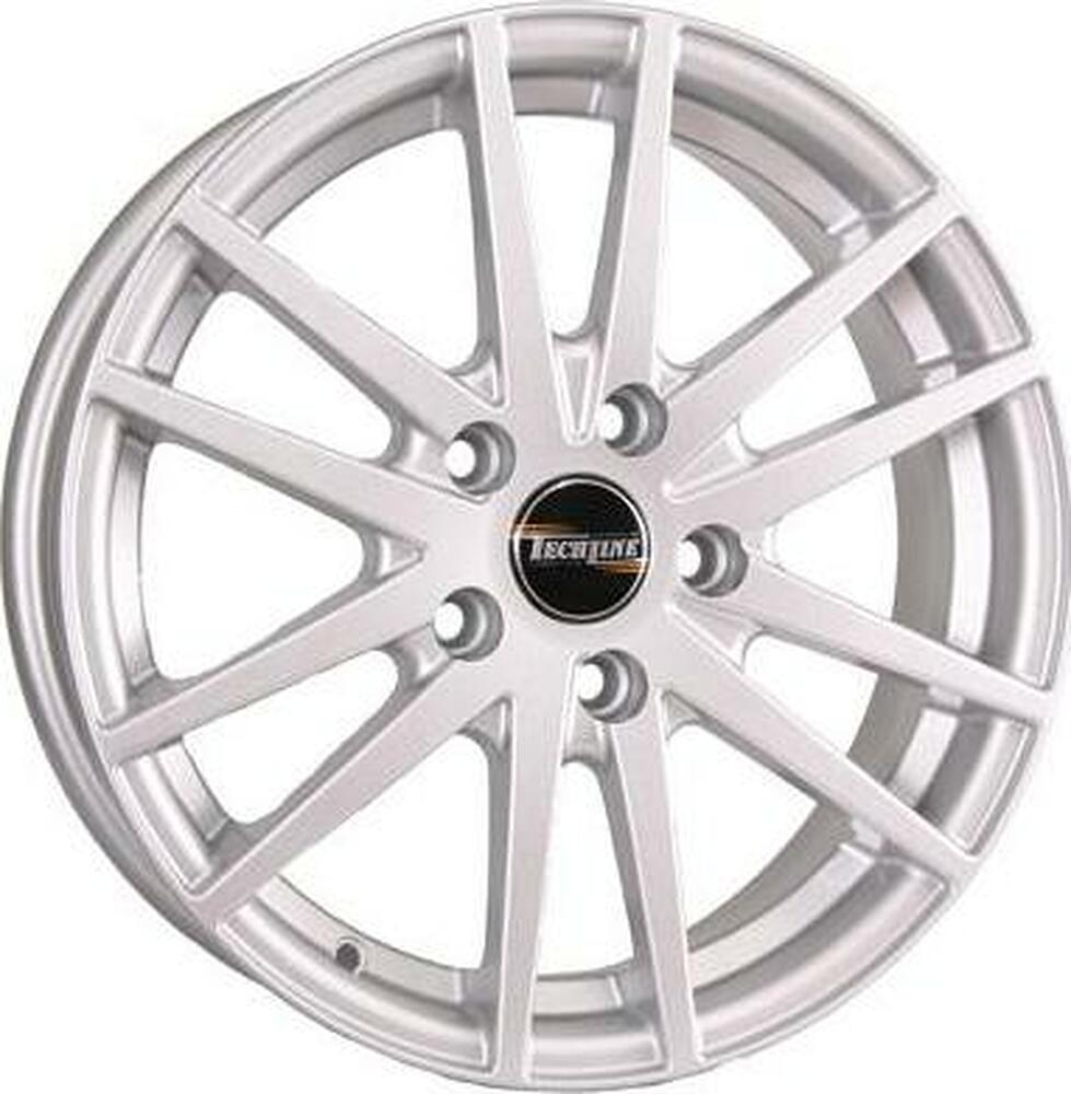 Tech Line TL535 6x15 5x100 ET 45 Dia 57.1 silver