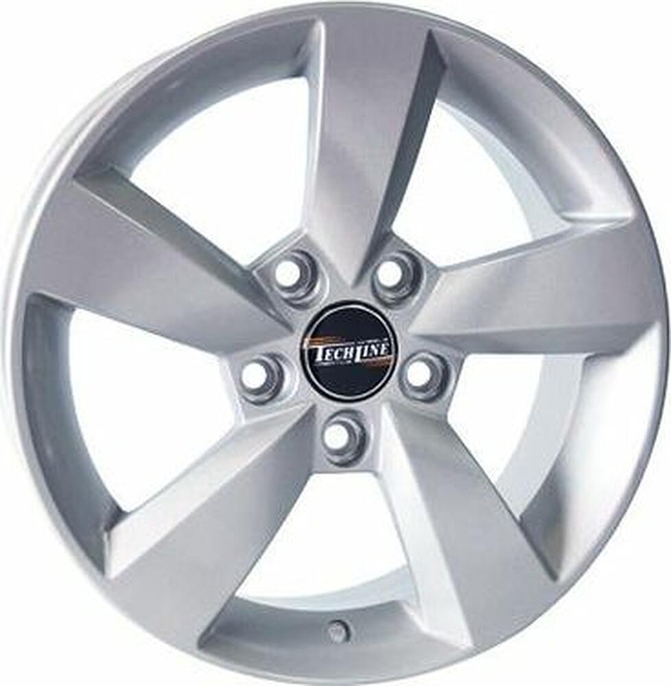 Tech Line TL543 6x15 5x112 ET 40 Dia 57.1 Silver