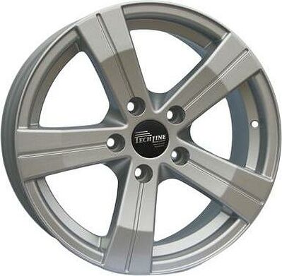 Tech Line TL602 7x16 4x100 ET 40 Dia 67.1 silver