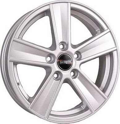Tech Line TL604 6x16 5x114 ET 50 Dia 66 Silver