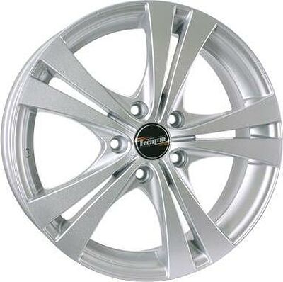 Tech Line TL616 6.5x16 5x114.3 ET 45 Dia 67.1 silver