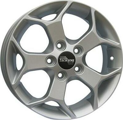Tech Line TL621 6.5x16 5x108 ET 52 Dia 63.3 silver