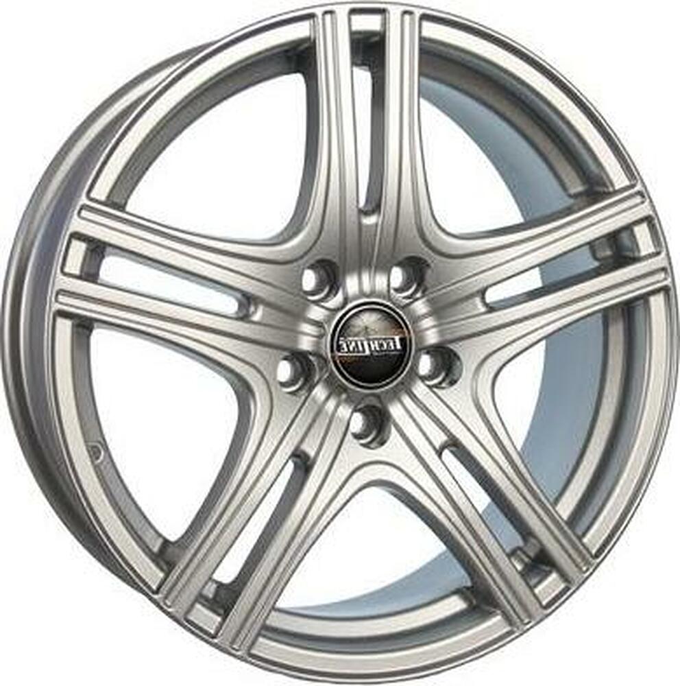 Tech Line TL626 6x16 5x100 ET 38 Dia 67 Silver
