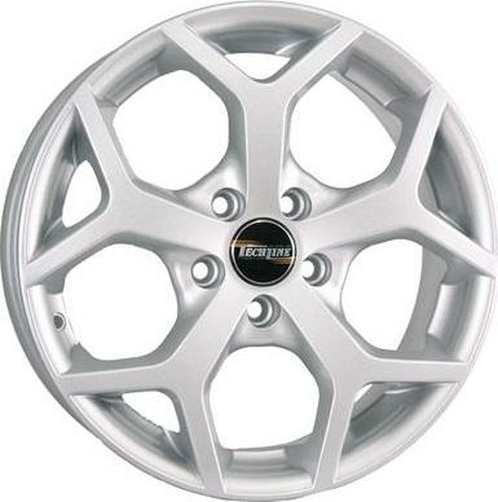 Tech Line TL632 6.5x16 5x110 ET 37 Dia 65.1 silver