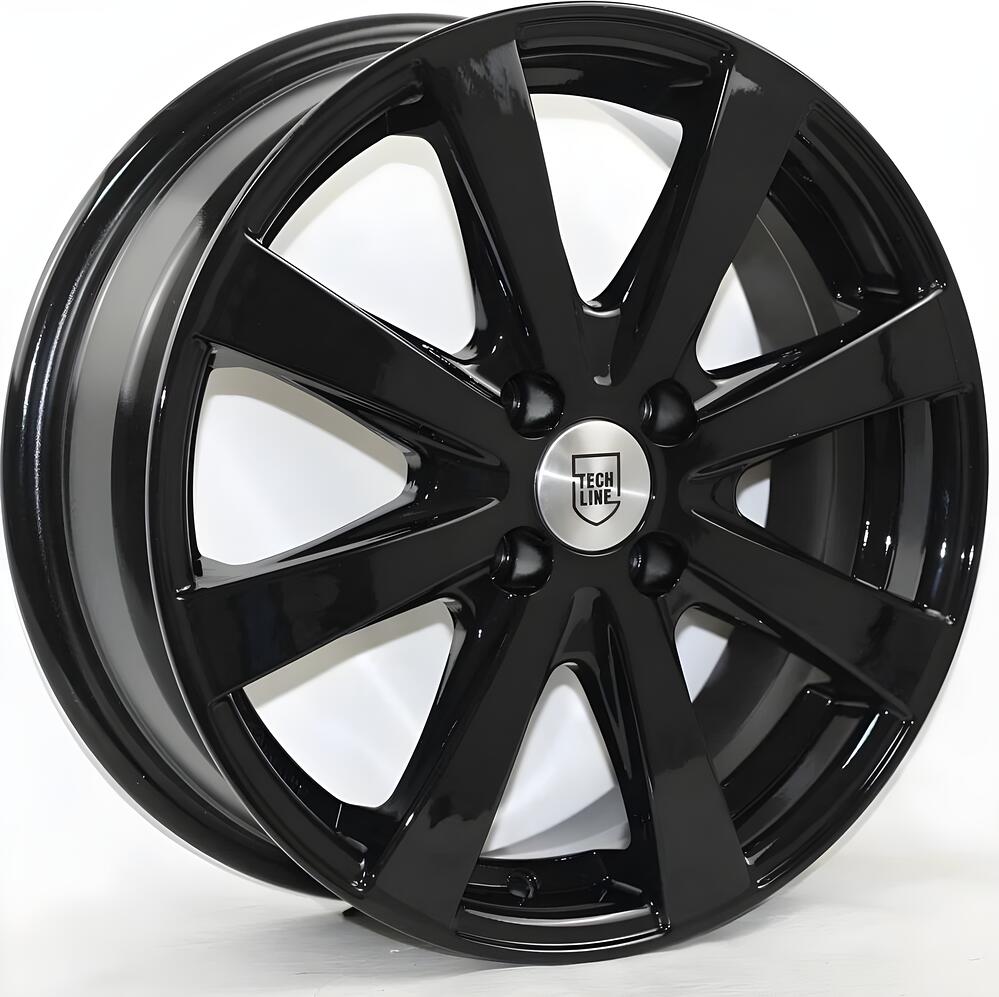 Tech Line TL634 6x16 4x100 ET 37 Dia 60 BL