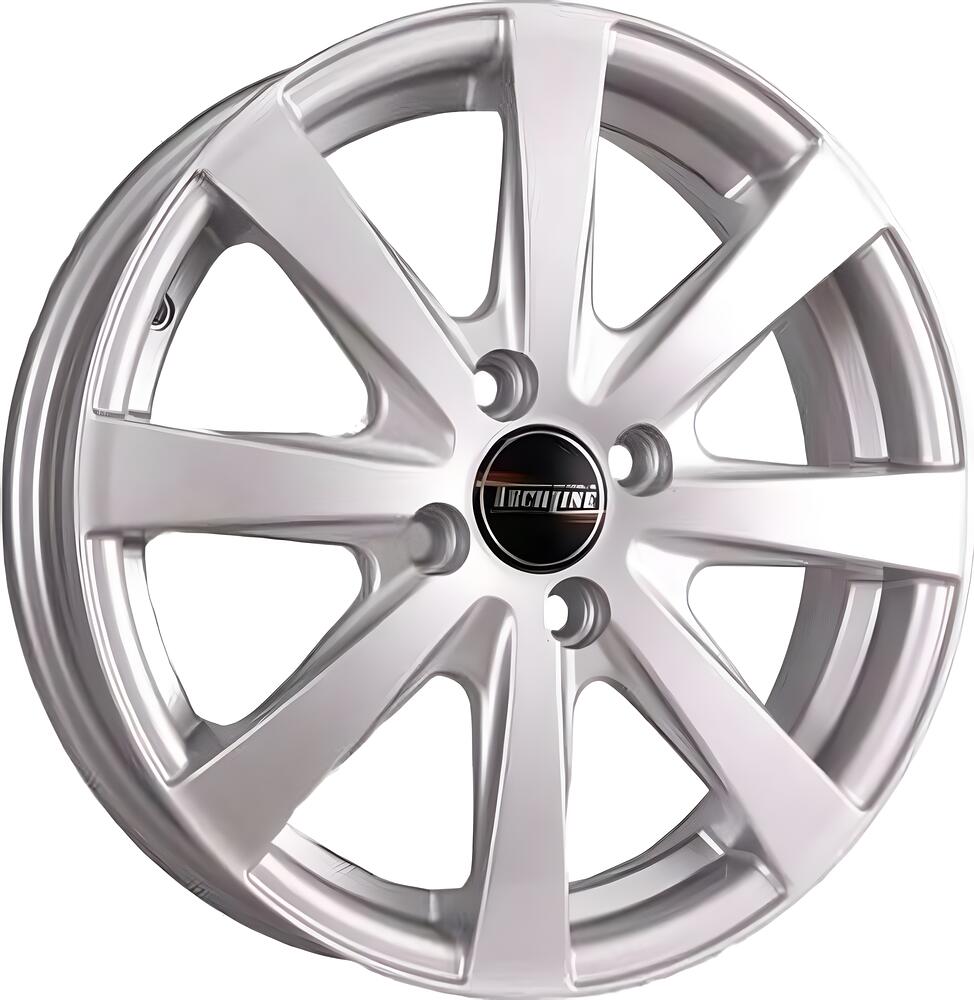 Tech Line TL634 6x16 4x100 ET 45 Dia 60.1 silver